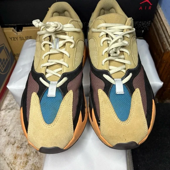 Size 11 - adidas Men's Yeezy Boost 700 Enflame Amber